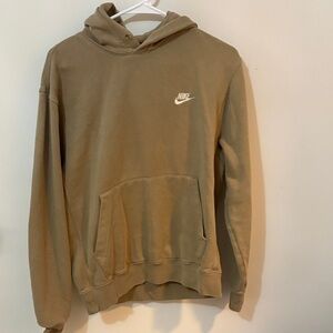 Nike Men's dark khaki Hoodie